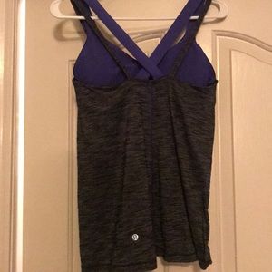 Lululemon sports top with built in bra